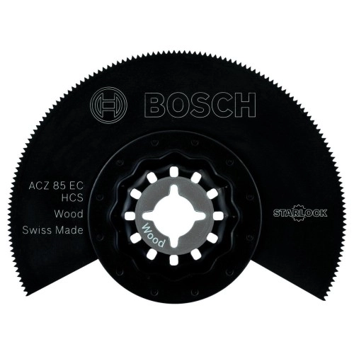 Bosch - Starlock - ACZ 85 EC - HCS Ahşap İçin Segman Testere Bıçağı, Bombeli 10'lu