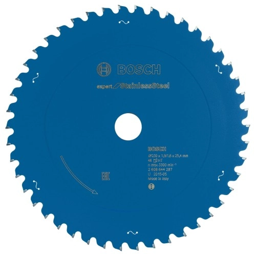 Bosch - Expert Serisi Paslanmaz Çelik için Daire Testere Bıçağı 230*25,4 mm 46 Diş