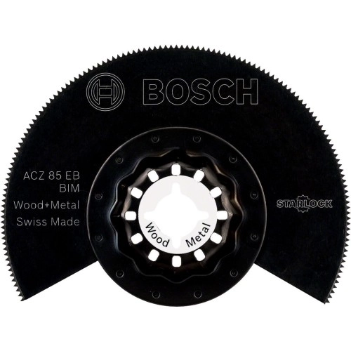 Bosch - Starlock - ACZ 85 EB - BIM Ahşap ve Metal İçin Segman Testere Bıçağı, Bombeli 10'lu