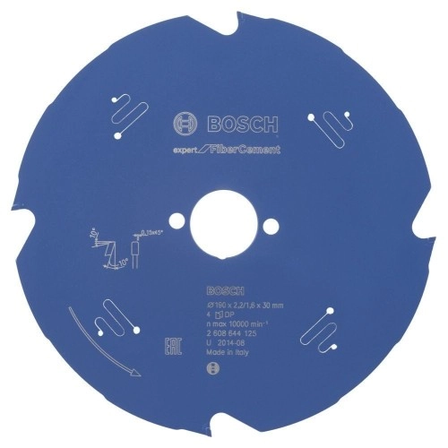 Bosch - Expert Serisi Lifli Çimento Ve Alçıpan için Daire Testere Bıçağı 190*30 mm 4 Diş