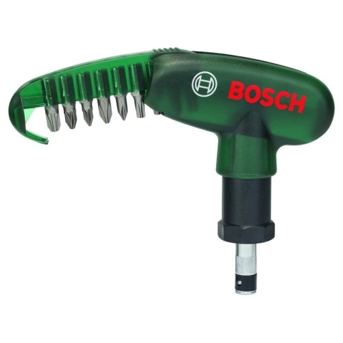 Bosch - 10 Parça Cırcırlı Cep Tornavidası