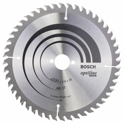 Bosch - Optiline Serisi Ahşap için Daire Testere Bıçağı 230*30 mm 48 Diş