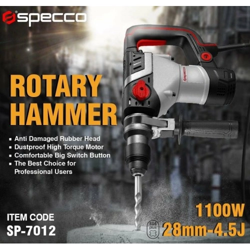Specco SDS-PLUS Kırıcı Delici 1100W SP-7012