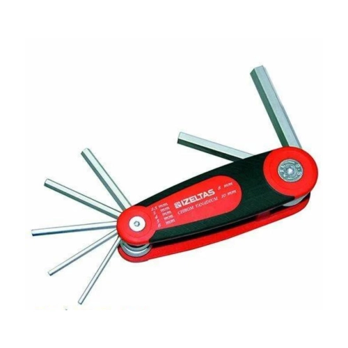 İzeltaş Kaset Allen Anahtar Tk. 7 Li (2,5-10)