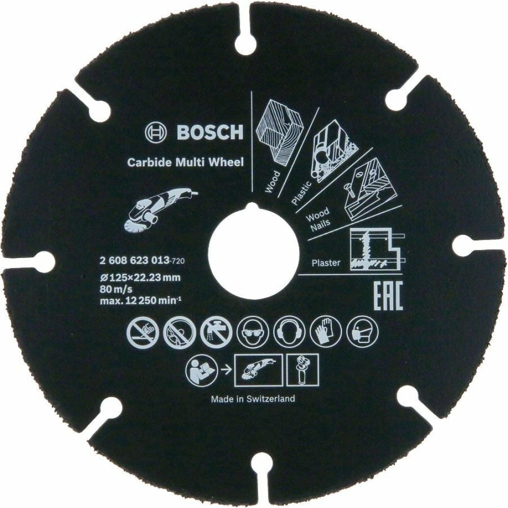 Bosch Carbide Multi Wheel 125 mm