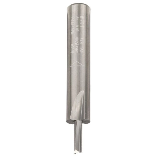 Bosch - Expert Serisi Ahşap İçin Çift Bıçaklı, Tam Sert Metal Kanal Freze Ucu 8*3*50,7 mm