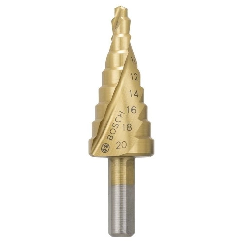 Bosch - HSS-TiN 9 Kademeli Matkap Ucu 4-20 mm