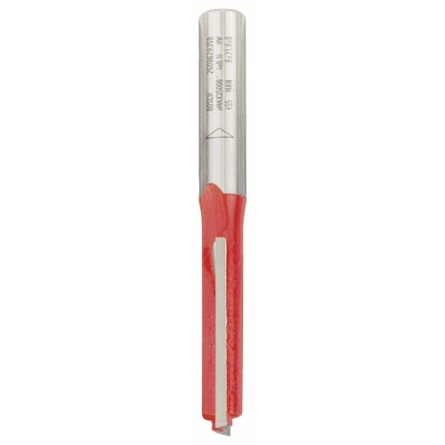 Bosch - Expert Serisi Ahşap İçin Çift Oluklu, Sert Metal Düz Freze Ucu 8*8*70 mm