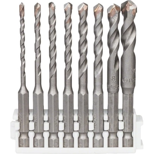 Bosch - HEX-9 Ceramic Altıgen Şaftlı Matkap Ucu 8'li Set - Click