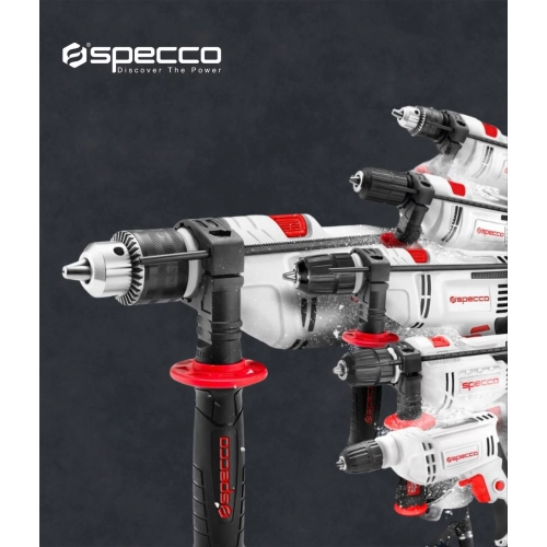 Specco Elektrikli Darbeli Matkap 850W (Supra Mandren) SP-6022A