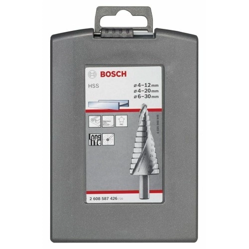 Bosch - HSS 3'lü Pro-box 4-12,4-20,6-30 mm