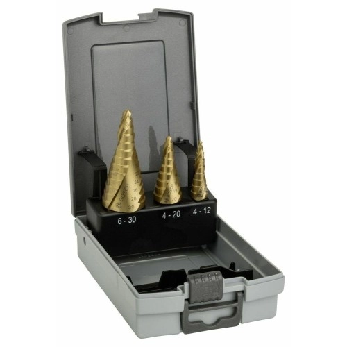 Bosch - HSS-TİN 3'lü Pro-box 4-12,4-20,6-30 mm