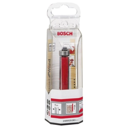 Bosch - Expert Serisi Laminant İçin Çift Oluklu, Sert Metal Altta Bilya Yataklı Freze Ucu 8*12,7*84 mm