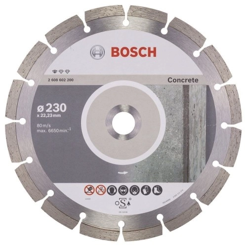 Bosch - Standard Seri Beton İçin Elmas Kesme Diski 230 mm