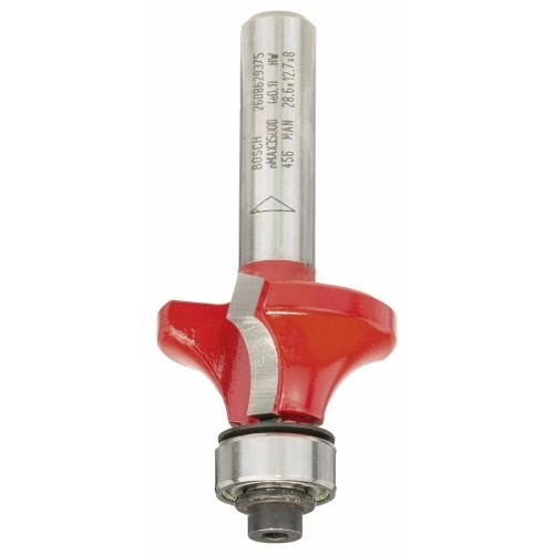 Bosch - Expert Serisi Ahşap İçin Çift Oluklu, Sert Metal Bilye Yataklı Yuvarlama Frezesi 8*8*55mm