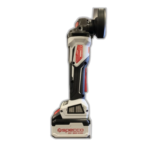 Specco Kömürsüz Akülü Avuç Taşlama 20V 4.0Ah SP20V-4042B