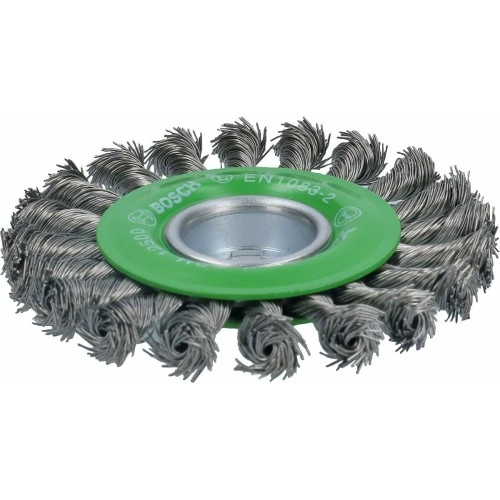 Bosch - X-LOCK - Heavy Serisi Inox İçin Burgulu Yuvarlak Fırça 115*0,5 mm