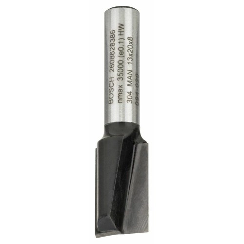 Bosch - Standard Seri Ahşap İçin Çift Oluklu, Sert Metal Düz Freze Ucu 8*13*51mm