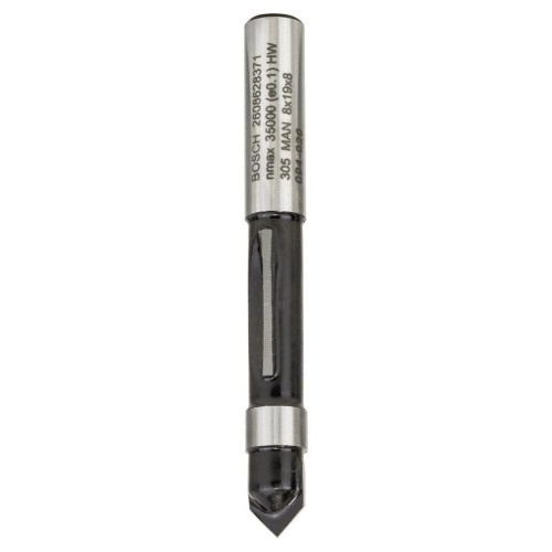 Bosch - Standard Seri Ahşap İçin Sert Metal Oluk Freze 8*8*66 mm