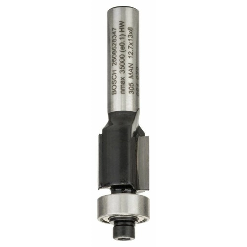 Bosch - Standard Seri Laminant İçin Çift Oluklu, Sert Metal Bilya Yataklı Freze Ucu 8*12,7*56 mm