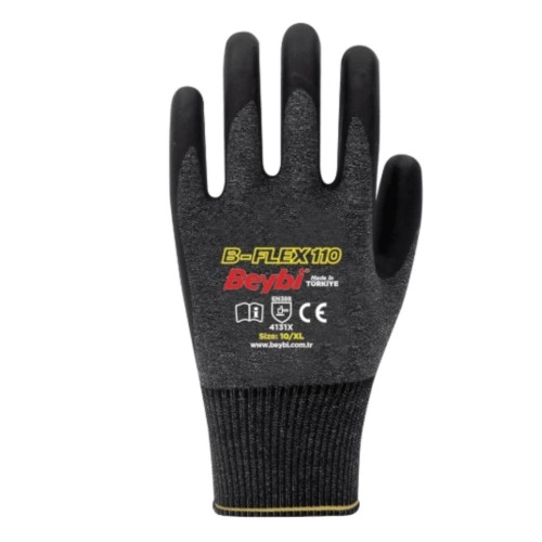 Beybi B-Flex110 Likralı Nitril Eldiven No:9 - 144 Çift