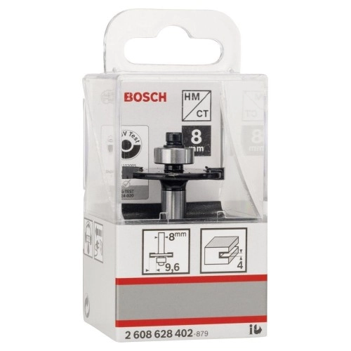 Bosch - Standard Seri Ahşap İçin Çift Oluklu, Sert Metal Bilya Yataklı Diskli Kanal Frezesi 8*32*4*51 mm