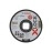 Bosch - X-LOCK - 125*1,6 mm Standard Seri Düz Inox (Paslanmaz Çelik) Kesme Diski (Taş)