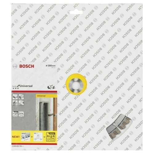 Bosch - Best Serisi Genel Yapı Malzemeleri ve Metal İçin Elmas Kesme Diski 300*20 mm