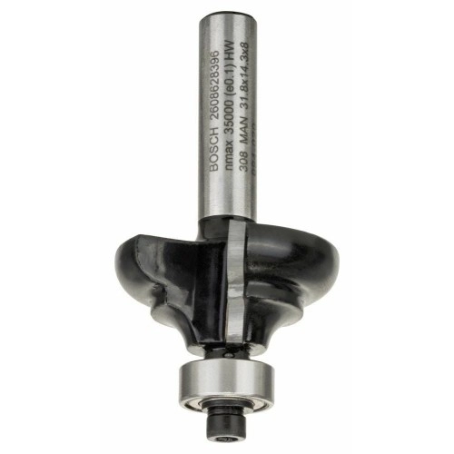 Bosch - Standard Seri Ahşap İçin Çift Oluklu Sert Metal Kenar Biçimlendirme Frezesi 8*9,5*57 mm