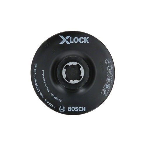 Bosch - X-LOCK - SCM Merkez Delikli Taban 125 mm