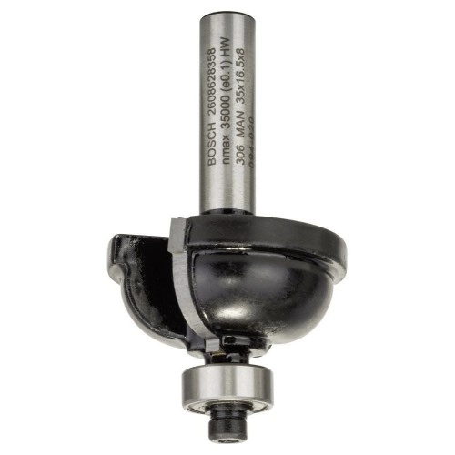 Bosch - Standard Seri Ahşap İçin Çift Oluklu Sert Metal Kenar Biçimlendirme Frezesi 8*35*59mm