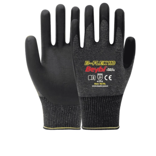 Beybi B-Flex110 Likralı Nitril Eldiven No:9 - 144 Çift