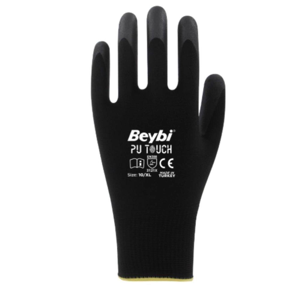 Beybi PN Zebra Kırmızı Siyah Polyester Örme Nitril Eldiven No: 10- 288 Çift Beybi PN Zebra Kırmızı Siyah Polyester Örme Nitril Eldiven No: 10- 288 Çift