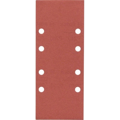 Bosch - Titreşimli Zımpara Kağıdı 10'lu, 93 x 230 mm 240 Kum 8 Delik
