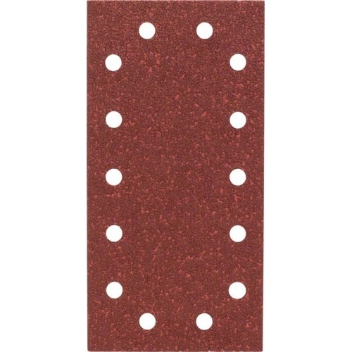 Bosch - Titreşimli Zımpara Kağıdı 10'lu, 115 x 230 mm 40 Kum 14 Delik