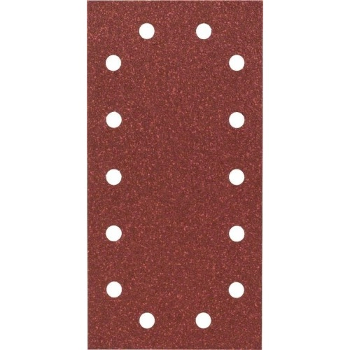 Bosch - Titreşimli Zımpara Kağıdı 10'lu, 115 x 230 mm 60 Kum 14 Delik