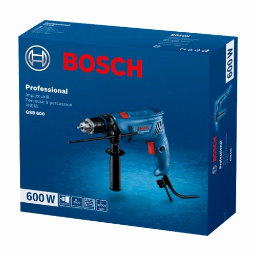 Bosch GSB 600 Darbeli Matkap + 100 Parça Aksesuar