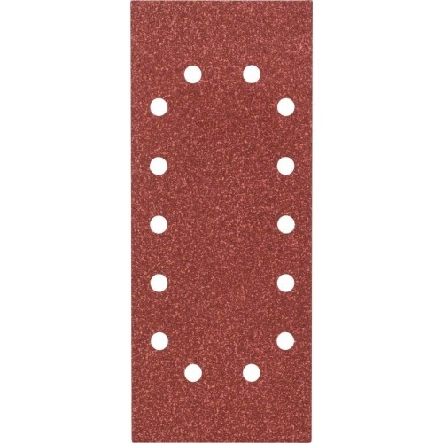 Bosch - Titreşimli Zımpara Kağıdı 10'lu, 115 x 280 mm 60 Kum 14 Delik