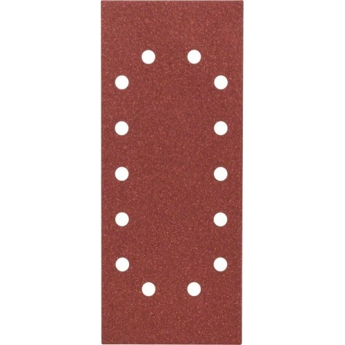 Bosch - Titreşimli Zımpara Kağıdı 10'lu, 115 x 280 mm 80 Kum 14 Delik