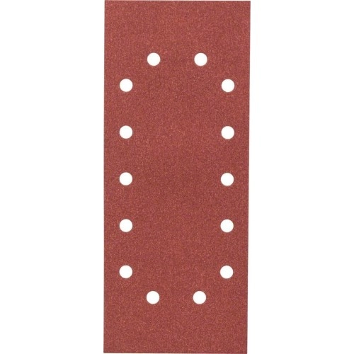 Bosch - Titreşimli Zımpara Kağıdı 10'lu, 115 x 280 mm 120 Kum 14 Delik