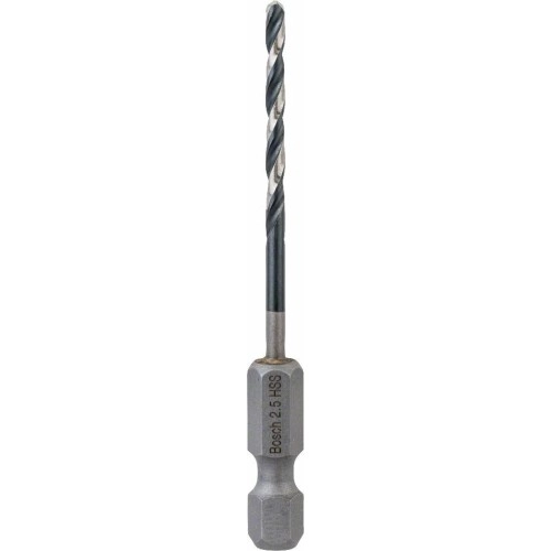 Bosch - Altıgen Şaftlı - Impact Control - HSS Metal Matkap Ucu 2,5*69mm