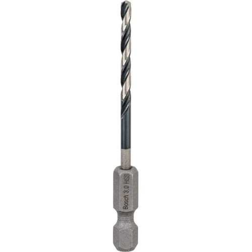 Bosch - Altıgen Şaftlı - Impact Control - HSS Metal Matkap Ucu 3,0*72mm