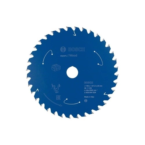 Bosch - Expert for Serisi Ahşap için Akülü Daire Testere Bıçağı 160*20 mm 36 Diş