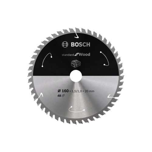 Bosch - Standard for Serisi Ahşap için Akülü Daire Testere Bıçağı 160*20 mm 48 Diş