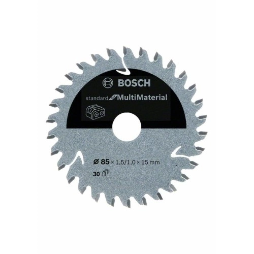 Bosch - Standard for Serisi Çoklu Malzeme için Akülü Daire Testere Bıçağı 85*15 mm 30 Diş