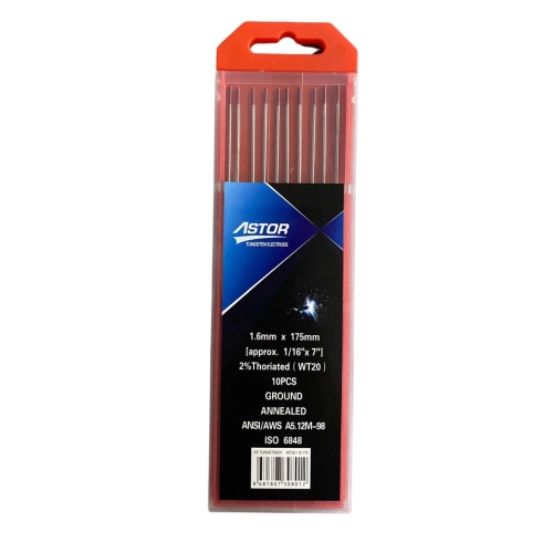 Astor Tungsten Elektrod 1.6 mm 10’lu Paket