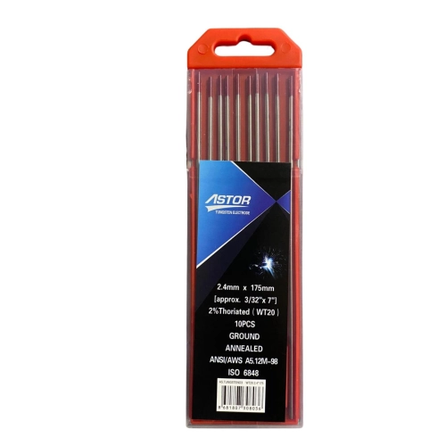 Astor Tungsten Elektrod 2.4 mm 10’lu Paket
