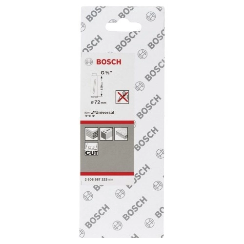 si G 1/2'' Girişli Kuru Karot Ucu 72*150 mm