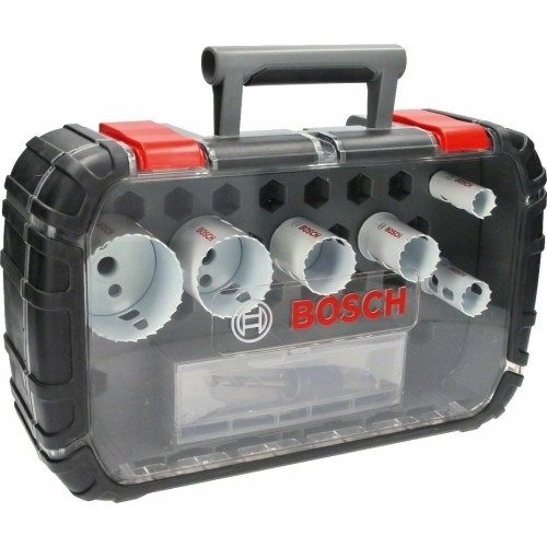 Bosch - Yeni Progressor Serisi Delik Açma Testeresi (Panç) Seti 9 Parça Ø 20-25-32-38-51-64 mm