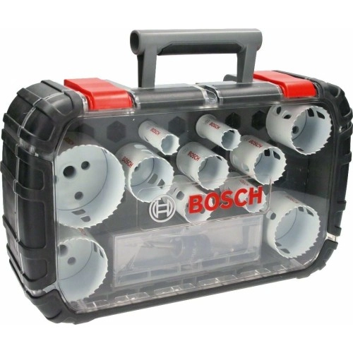Bosch - Yeni Progressor Serisi Delik Açma Testeresi (Panç) Seti 14 Parça Ø 20-22-25-32-35-40-44-51-60-64-76 mm